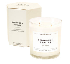 Redwood + Vanilla Soy Candle